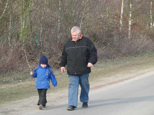 ... wenn der Vater mit dem Sohne